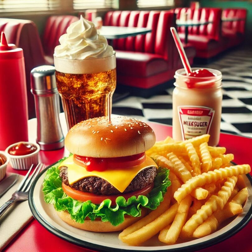 A Classic American Diner Experience on a Plate